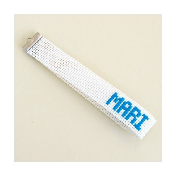 画像2: ≪オリムパス手芸≫ストラップししゅうキットトリとお花 (2)