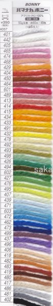 画像3: 【激安】≪人気手芸パック≫NEWボニーで編む花模様のバッグのキット (3)