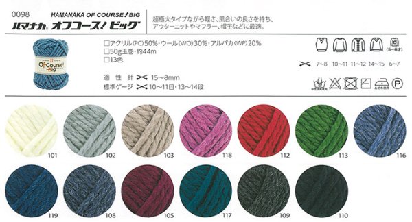 画像2: ≪激安≫ハマナカオフコース！ビッグ (2)