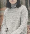 画像1: ≪人気作品着分パック≫ドット模様のクロッシェセーター【ソノモノへアリー】 (1)